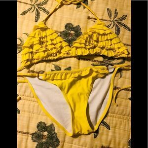 Cute yellow bikini by Ingear in size medium